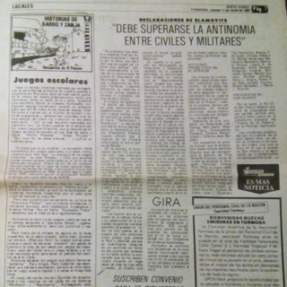 Documentos de Bibliotecas Rurales Argentinas en los medios.